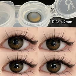 MILL CREEK 1 Pair Eyes Color Lenses with Myopia Prescription High Quality Natural Contact Lenses for Eyes Beauty Pupil Yearly