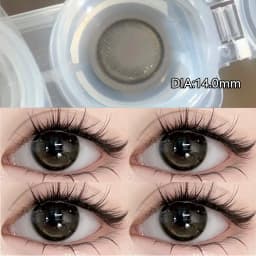 MILL CREEK 1 Pair Eyes Color Lenses with Myopia Prescription High Quality Natural Contact Lenses for Eyes Beauty Pupil Yearly