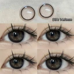 MILL CREEK 1 Pair Eyes Color Lenses with Myopia Prescription High Quality Natural Contact Lenses for Eyes Beauty Pupil Yearly