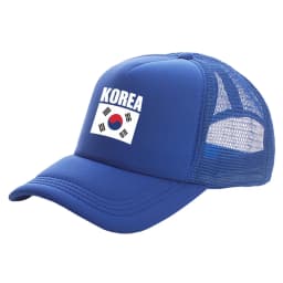 South Korea Trucker Caps Men South Korea National Hat Baseball Cap Cool Summer Unisex Mesh Net Caps