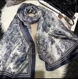 BYSIFA| White 100% Mulberry Silk Scarf Shawl Women New Floral Design Summer Long Beach Shawl Luxury Ladies Neck Scarves Hijabs