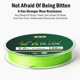 LEYDUN Micro Fishing Lines 8 Strands Braided PE 100m 150m Japan Smooth Multifilament Line Carp Fly Fishing Wire Strong 8X Weave