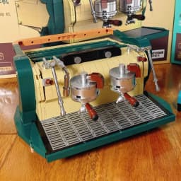 Creative Vintage Coffee Machine Bean Grinder Model Building Blocks Simulation Classic Retro Coffee Maker Bricks MOC Toys Gift