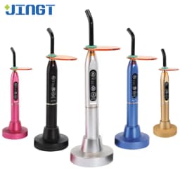 JINGT Dental Light Curing Machine Oral Photopolymerization Lamp Teeth Whitening Resin Wireless Filling Tooth Dental Equipment
