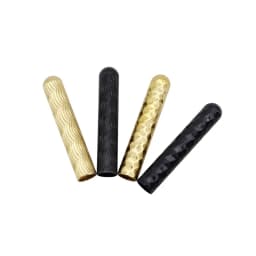 4pcs/1Set New 4x22mm Crescent Close Mouth Type Shoelaces Metal Aglets Tips DIY Seamless Clothing Laces End Head Shoe Decorations