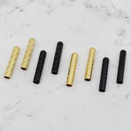 4pcs/1Set New 4x22mm Crescent Close Mouth Type Shoelaces Metal Aglets Tips DIY Seamless Clothing Laces End Head Shoe Decorations