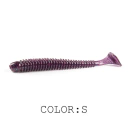 Supercontinent Impact Ring Shad Fishing Lure Soft 63mm 80mm 97mm Plastics Baits Swimbait Jigging Lure Artificial Baits