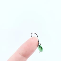 DUODUOYU 1PCS Mini Jigging Fishing Lures 1.5g/2.5g/3.5g/5g Metal Jig Spoon Bait with Single Hook Artificial Bait Fishing Tackle
