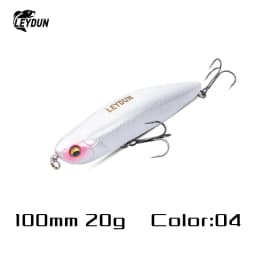 LEYDUN Z-Claw Floating Pencil Fishing Lures 86mm 100mm 120mm Topwater Hard Baits Surface Stickbait Good Action Bass Wobblers