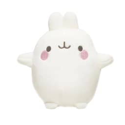 New Genuine 14cm Molang Piu Piu Kawaii Cute Plush Chick Rabbit Keychain Pendant Toy Anime Cartoon Soft Stuffed Dolls Child Gifts