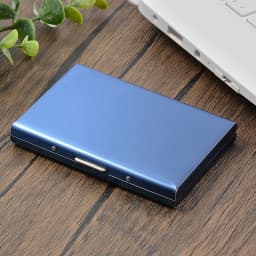 Rfid Credit Card Holder Men Minimalist Wallet Aluminium Bank Cardholder Case with Money Clip Designer Porte Carte