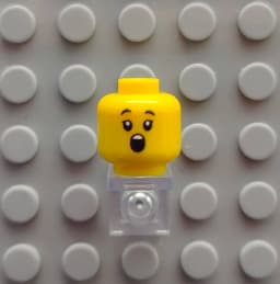 Kury Toys DIY MOC For 3626 5# 1pcs printed parts Single side Building block parts for brick toys