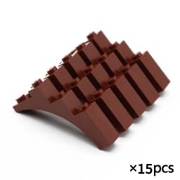 MOC Brick 2339 Arch 1x5x4 Tree Branches DIY Enlighten Building Blocks Educational Toys Compatible with All Brands Particles