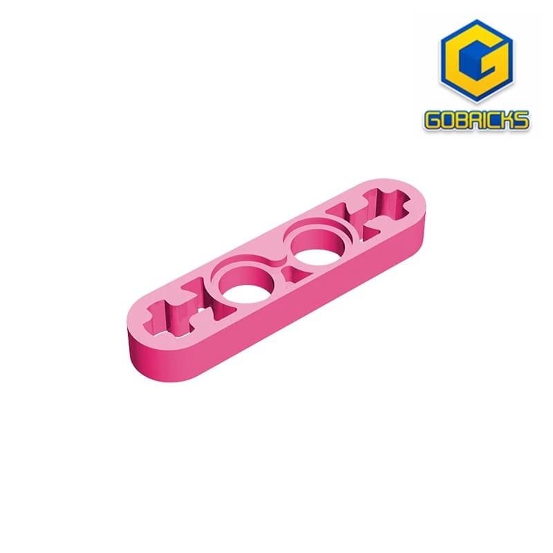 MOC PARTS GDS-690 Technical, Liftarm Thin 1 x 4 - Axle Holes compatible with lego 32449 pieces of children's toys