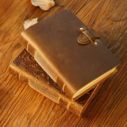 AIGUONIU Genuine Leather Notebook Neutral Vintage Cowhide Notepad Creative Women/Men Sketchbook Diary Notebook Wholesale