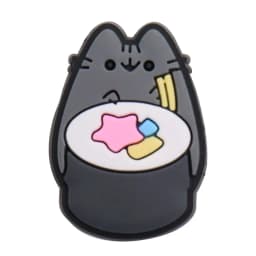 1Pcs PVC Adorable Little Cat Cupcake Sandals Shoe Charms Accessories Food Designer Decoration DIY Adult Bracelet