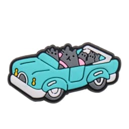 1Pcs PVC Adorable Little Cat Cupcake Sandals Shoe Charms Accessories Food Designer Decoration DIY Adult Bracelet