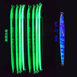 AS Speed Falling Jig Lure Fast UV Jig 3D Print Fishing Glow Angler 150g180g Metal Vertical Hard Bait Sinking Jigging Pesca Bait