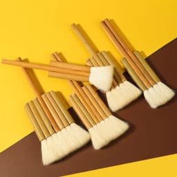 Hake Art Paintbrushes Hake Blender Paint Brush Applicator Goat Hair Drawing Brush 3/4/5/6/7 Tubes for Ceramic Watercolor P9JD