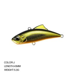 Japan VIB Fishing Lures Spearhead RYUKI Vibration 45S Lure for Summer and Winter Artificial Bait Trouts Tackle Pike Accessories