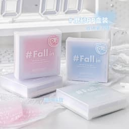 MINKYS 112 Sheets/box Kawaii Smudge Stained Gradient Note Memo Pads Paper Scrapbooking Journal Material Paperlaria Stationery