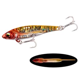 Coated Copper Metal VIB vibration Bait Fishing Lures 10g 14g 20g Jigs Trout Winter Fishing Hard Baits Tackle Pesca