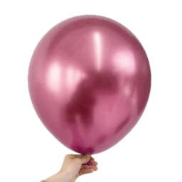 36/18inch Chrome Gold Metal Balloon Metallic Gold Silver Rose Gold Large Balloons for Birthday Wedding Baby Shower Party Dec