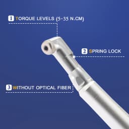 Dentist Manual Control Surgical Tools Torque Wrench Handpiece Ratchet Latch Head Screw Parts AI-TC-kit/AI-TC-Screws/Only Tips