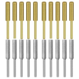 6pcs Diamond Chainsaw Chain File Set 4mm 4.8mm 5.5mm Chainsaw Sharpener Files Chain Saw Sharpening Carving Grinding Power Tools