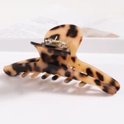 Women Hair Accessories Large Size Fashion Acetate Hair Claws Colourful Ponytail Acetic Claw Clips For Girls