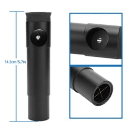 EYSDON Telescope Collimation Eyepiece 1.25 Inch Cheshire Collimating Eyepiece for Newtonian Telescopes and Reflectors Metal