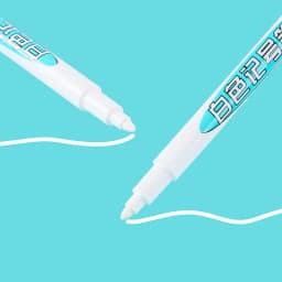 1/4Pcs Oily White Marker Pen Graffiti Pens Waterproof Permanent Gel Pencil Tire Painting Notebook Tyre Tread Environmental Pen