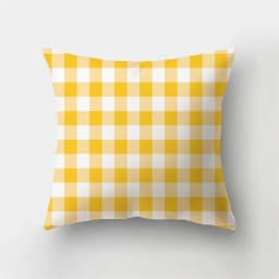 45x45cm Fashion Yellow Pillowcase Cartoon Sun Duck Animal Flower Plant Cushion Cover Sofa Home Decoration
