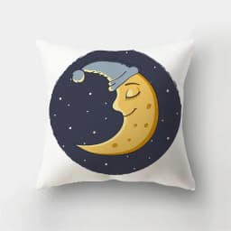 45x45cm Fashion Yellow Pillowcase Cartoon Sun Duck Animal Flower Plant Cushion Cover Sofa Home Decoration