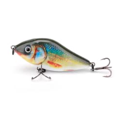 GOBASS Sinking Slider Jerkbait VIB Wobbler Fishing Lure 60mm 13g Ratlin Hard Artificial Bait For Winter Fishing Tackle Pike Bass