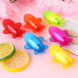 10Pcs/Lot Creative Student Stationery Cute Candy Colored Cartoon Airplane Shaped Ballpoint Pens Retractable Blue Writing Pens
