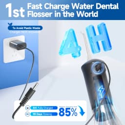 Water Flosser and Electric Toothbrush Combo,2-1 Oral Clean Kit, 3-Speed Sonic Electric Toothbrush IPX7 Portable Water Flosser