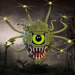 MOC DIY Dungeonsed-Beholders/Demo Cannibal Monster Building block kit Robot Game Character Monster Brick Kids Birthday Toy Gift