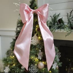 2.5cm Christmas Gift Box Decoration Bow Christmas Red Velvet Satin Ribbon Bow Handmade Christmas Tree Wreath Garland Pendent