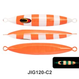 TEASER J120 200g-600g Saltwater Fishing Metal Jig Bait Luminous Jigging Lure Artificial Fast Sinking Fishing Metal Jigging Lure