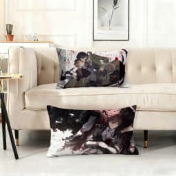 Hot Anime Bungo Stray Dogs Pillow Case Cover Suitable For Sofa Car Cushion Rectangular Back Cushion