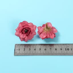 10/20/30Pcs Artificial Flowers Silk Rose Head For Home Decor Wedding Wall Decorations DIY Christmas Garland Scrapbooking Craft