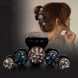 New Fashion Hot Sale Wild Pearl Luxurious Rhinestone Bangs Clip Hairpin Barrettes for Women Girl Hair Accessories Headwear