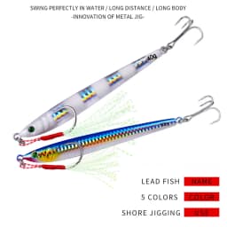 10pcs/lot Metal Casting Jigs 7g 10g 14g 17g 21g 28g 40g Shore Cast Jigging Fishing Lure Fish Sea Bass Artificial Bait Tackle