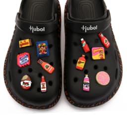 1 PCS Mexican Shoe Charms Sauce Drink Food Shoes Buckle Accessories for Clogs Sandals Wristband Decorations Kids Party Gifts