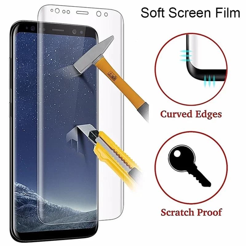 Soft Screen Protector For Samsung Galaxy S8 S9 S10 S20 Plus Note 8 9 10 PlusProtective Film For Samsung S7 Edge S6 Plus