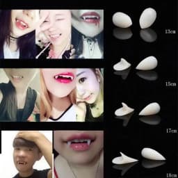 Horrific Vampire Decoration Costume Party Zombie Vampire False Teeth Prop Masquerade Cosplay