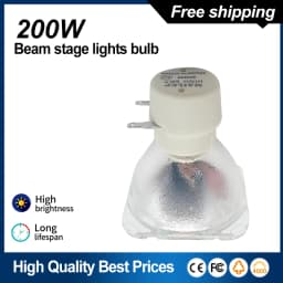 Ready to ShipIn Stock Fast Dispatch Disco DJ Stage Equipment Beam Moving UHP Light 5r 200W Stage Lights Bulb Sharpy