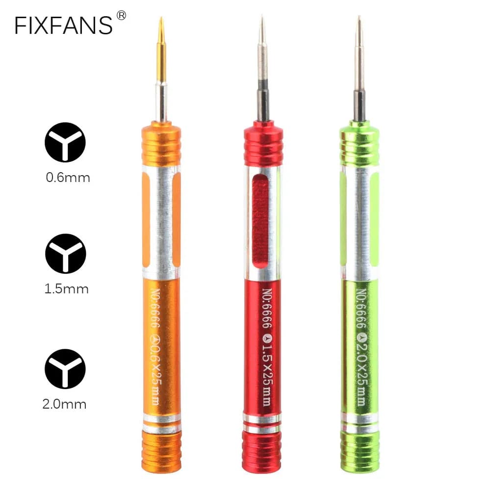 0.6mm Y000 1.5mm Y00 2.0mm Y0 Triwing Screwdriver for Samsung Gear S2 S3 Smartwatch for Nintendo Switch JoyCon for iPhone Repair