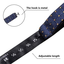 Jacquard Paisley Floral Dots Striped Silk Mens Bowtie Adjustable Self Bow Tie Hankerchief Cufflinks Set for Men Wedding Business